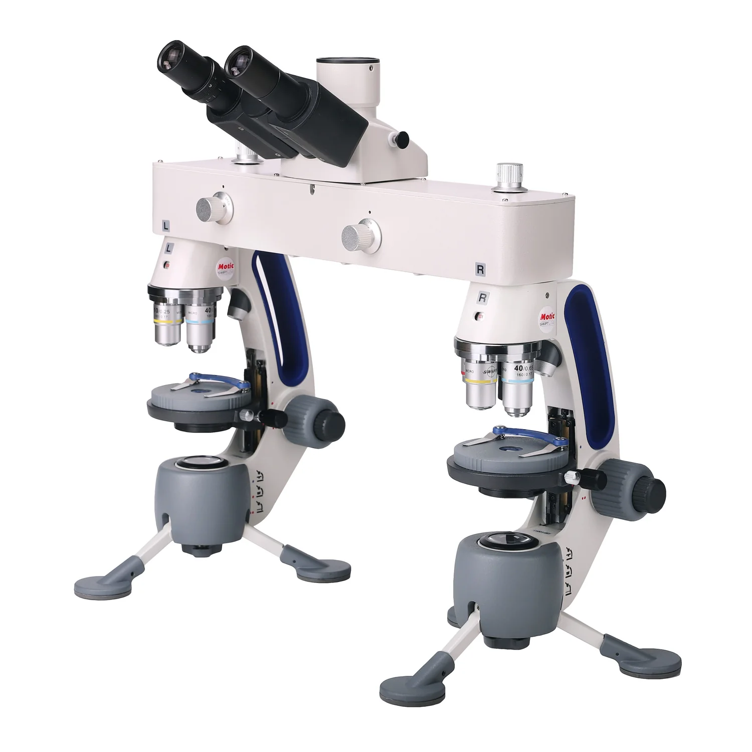 Swift M3-F Trinocular Cordless LED Forensic Comparison Microscope